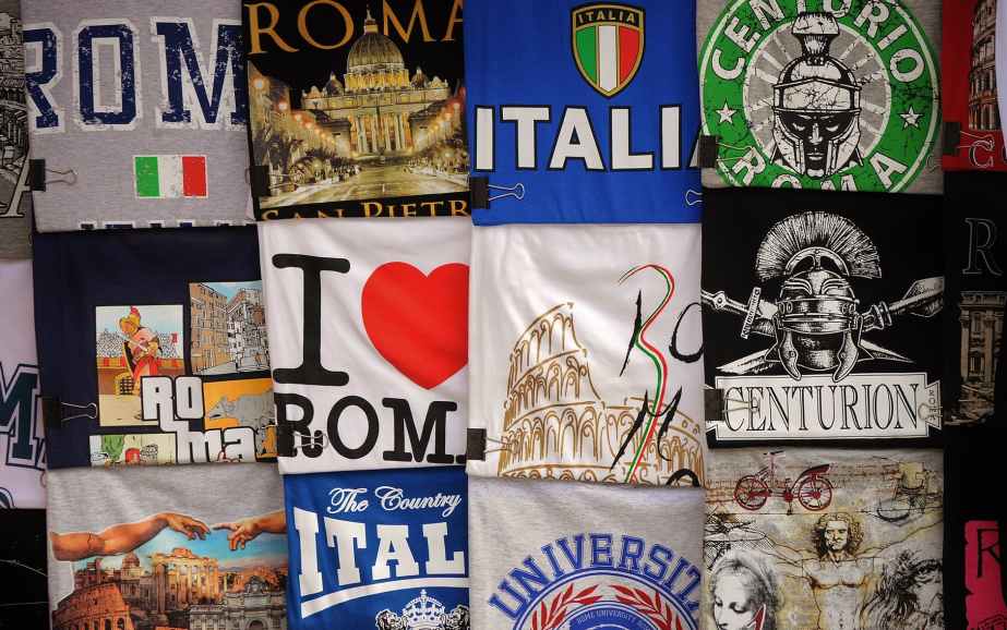 italian italy t shirts